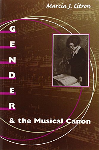 کاور کتاب Gender and the Musical Canon( Marcia J. Citron's )