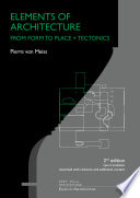 کاور کتاب Elements of Architecture From Form to Place + Tectonics