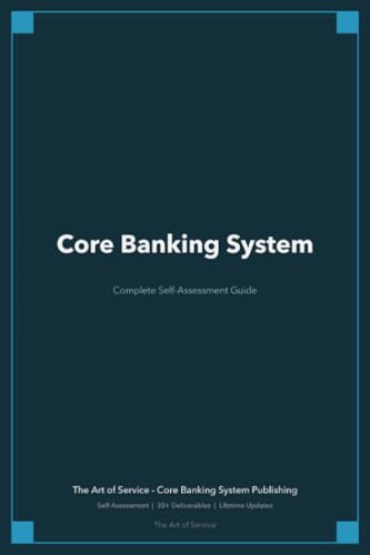 کاور کتاب Core Banking System A Complete Guide - 2021 Edition