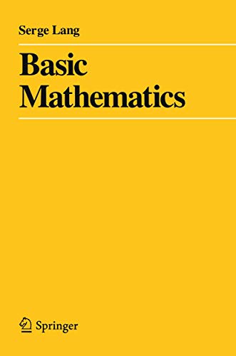 کاور کتاب Basic mathematics