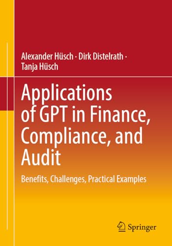 کاور کتاب Applications of GPT in Finance: Compliance and Audit