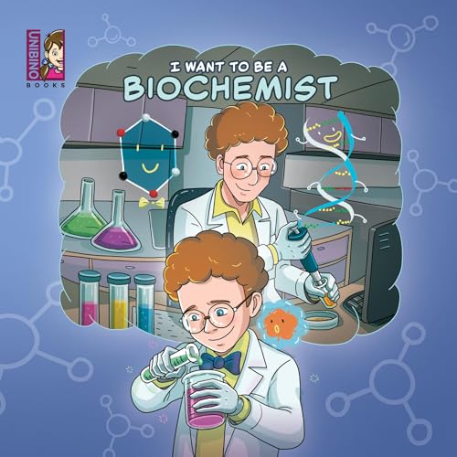کاور کتاب I want to be a Biochemist