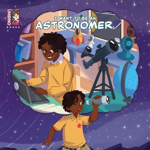 کاور کتاب I Want To Be An Astronomer