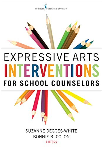 کاور کتاب Expressive Arts Interventions for School Counselors