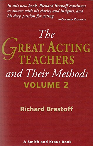 کاور کتاب The Great Acting Teachers and Their Methods: Volume 2