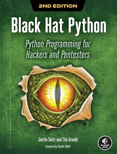 کاور کتاب Black Hat Python, 2nd Edition: Python Programming for Hackers and Pentesters