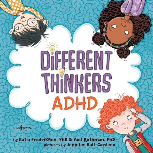 کاور کتاب Different thinkers ADHD