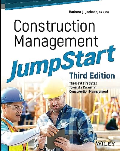کاور کتاب Construction Management Jumpstart, 3rd edition. Barbara J. Jackson. Wiley Publishing, Inc, 2020.