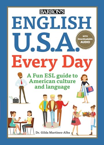 کاور کتاب English U.S.A. Every Day With Audio (Barron's Foreign Language Guides)