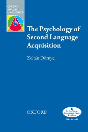 کاور کتاب The psychology of second language acquisition