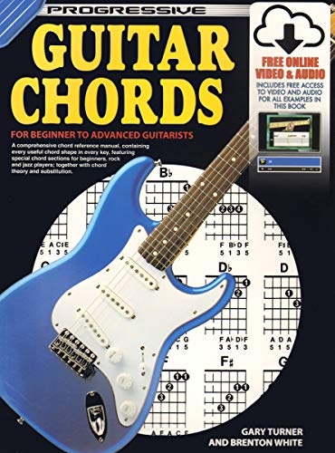 کاور کتاب Progressive Guitar Chords