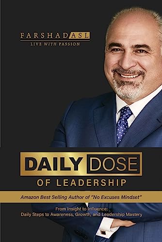 کاور کتاب Daily Dose of Leadership: From Insight to Influence: Daily Steps to Awareness, Growth, and Leadership Mastery