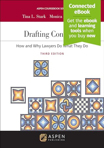 کاور کتاب Drafting Contracts: How and Why Lawyers Do What They Do,  Third Edition by Tina L. Stark and Monica L. Llorente. Unless stated otherwise,