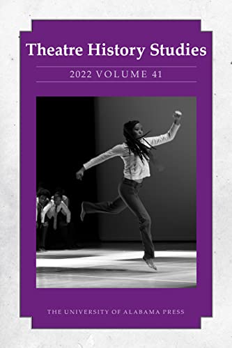 کاور کتاب Theatre History Studies 2022, Vol 41