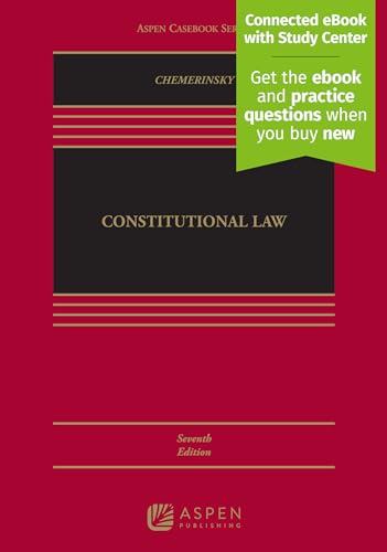 کاور کتاب Constitutional Law: [Connected eBook with Study Center] (Aspen Casebook) 7th Edition