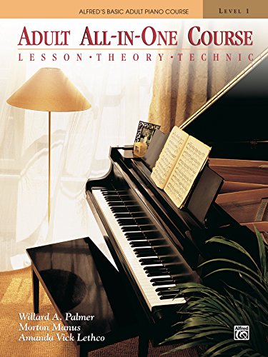 کاور کتاب alfred adult all in one book 1