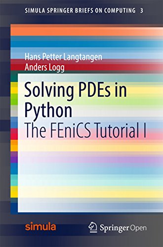 کاور کتاب Solving PDEs in Python: The FEniCS Tutorial I (Simula SpringerBriefs on Computing Book 3)