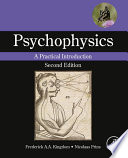 کاور کتاب Psychophysics: A Practical Introduction