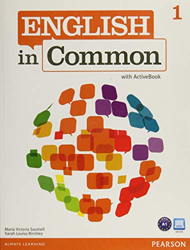 کاور کتاب English in Common 1 with ActiveBook 1st Edition