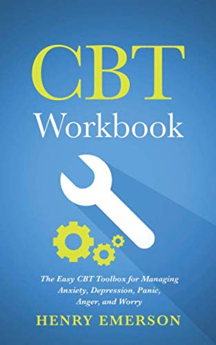 کاور کتاب CBT Workbook: The Easy CBT Toolbox for Managing Anxiety, Depression, Panic, Anger, and Worry