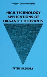 کاور کتاب High-Technology Applications of Organic Colorants