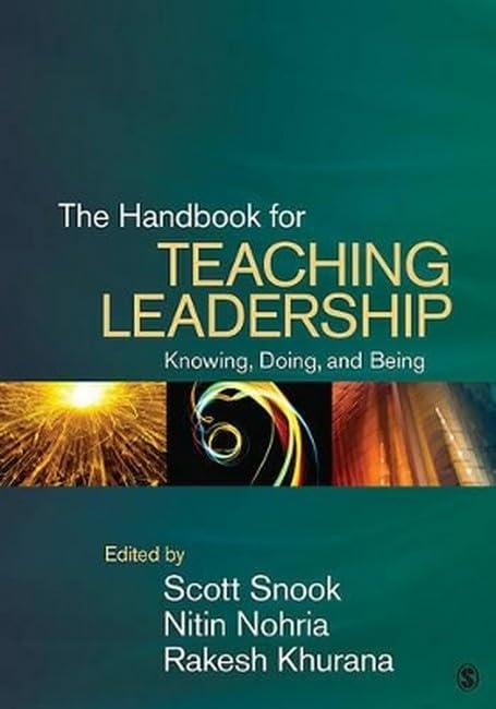 کاور کتاب The Handbook for Teaching Leadership