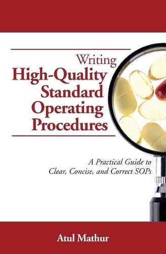 کاور کتاب Writing High-Quality Standard Operating Procedures: A Practical Guide to Clear, Concise, and Correct SOPs