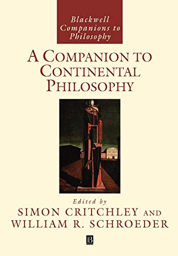 کاور کتاب A Companion to Continental Philosophy