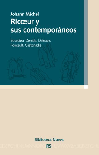 کاور کتاب RICOEUR Y SUS CONTEMPORÁNEOS: BOURDIEU, DERRIDA, DELEUZE, FOUCAULT, CASTORIADIS