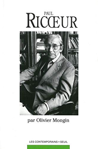 کاور کتاب Paul Ricoeur (Les contemporains) (French Edition)