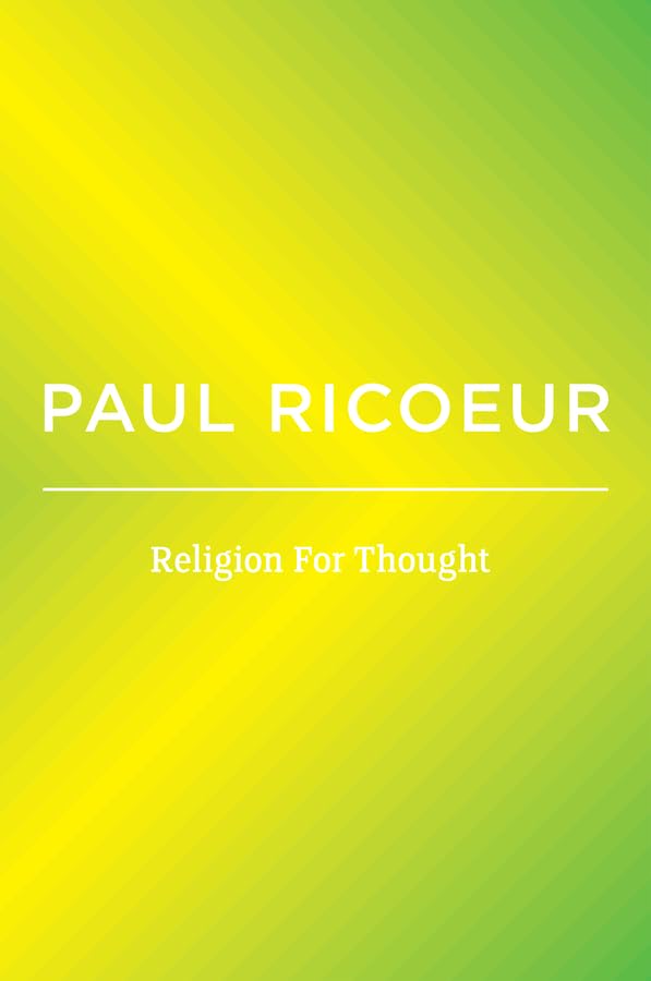 کاور کتاب Religion For Thought: Writings and Lectures, Volume 5