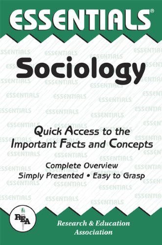 کاور کتاب Sociology: Quick Access to the Important Facts and Concepts (Essential Series)