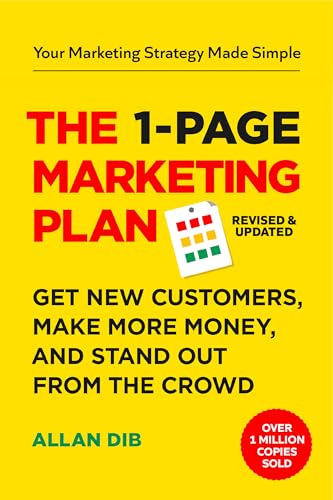 کاور کتاب The 1-Page Marketing Plan: Get New Customers, Make More Money, and Stand Out From the Crowd