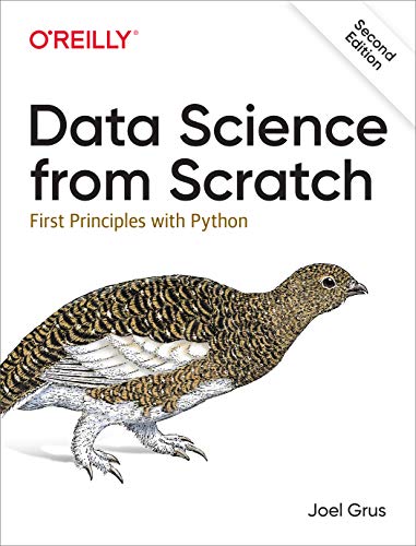 کاور کتاب Data Science from Scratch: First Principles with Python