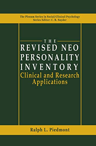 کاور کتاب The Revised NEO Personality Inventory: Clinical and Research Applications (The Springer Series in Social Clinical Psychology)
