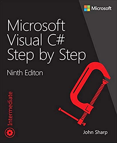 کاور کتاب Microsoft Visual C# Step by Step (9th Edition) (Developer Reference)