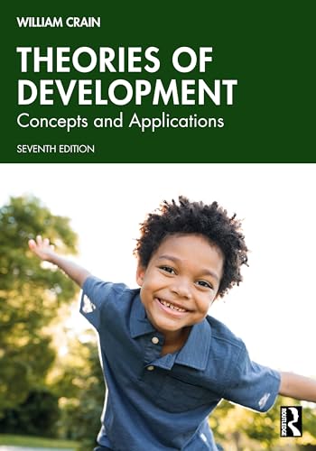 کاور کتاب Theories of Development Concepts and Applications  By William Crain, 7th Edition Published April 25, 2024