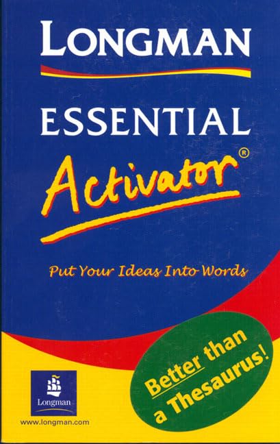 کاور کتاب Longman essential activator