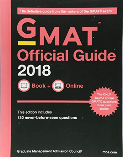 کاور کتاب GMAT Official Guide 2018: Book + Online