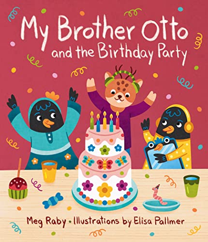 کاور کتاب The book of my brother otto and the birthday party