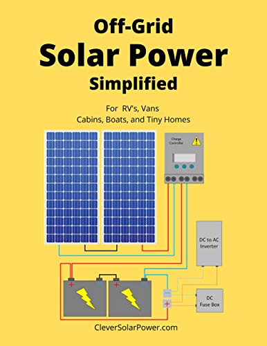 کاور کتاب Off Grid Solar Power Simplified: For Rvs, Vans, Cabins, Boats and Tiny Homes