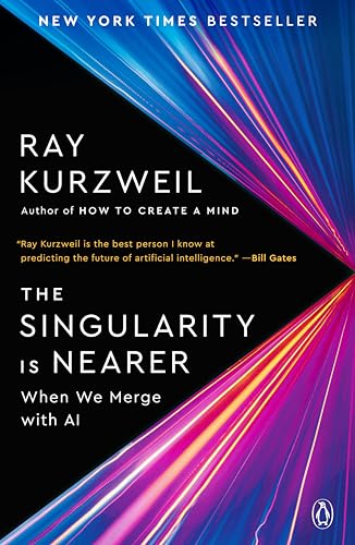 کاور کتاب The Singularity Is Nearer: When We Merge with AI
