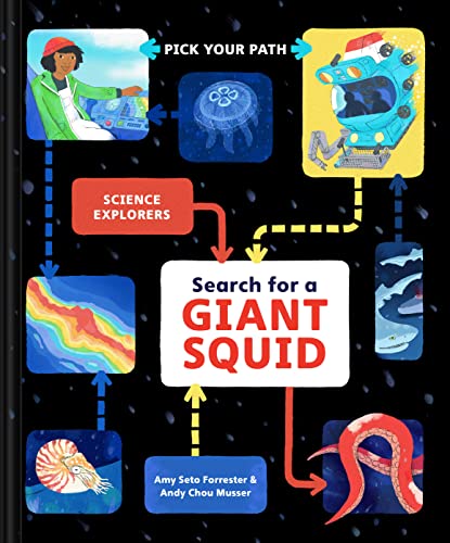 کاور کتاب Search for a Giant Squid