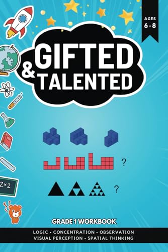 کاور کتاب The Gifted And Talented Grade 1 Workbook