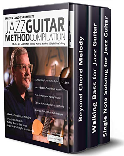 کاور کتاب Martin Taylor's Complete Jazz Guitar Method Compilation: Master Jazz Guitar Chord-Melody, Walking Basslines & Single-Note Soloing