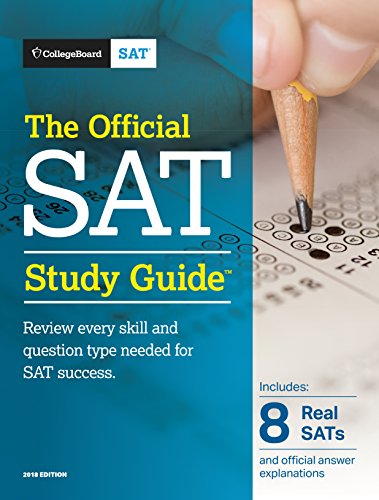 کاور کتاب The Official SAT Study Guide, 2018 Edition