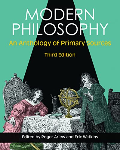 کاور کتاب Modern Philosophy: An Anthology of Primary Sources Third Edition, third edition