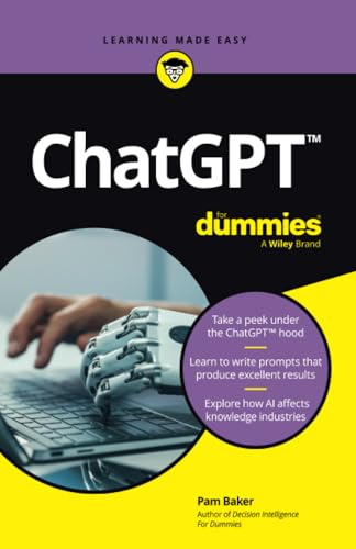 کاور کتاب ChatGPT For Dummies (For Dummies