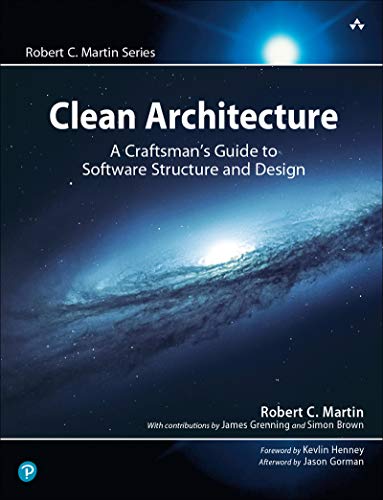 کاور کتاب Clean Architecture: A Craftsman's Guide to Software Structure and Design