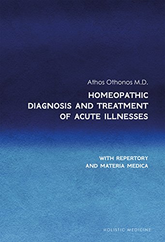 کاور کتاب Homeopathic Diagnosis and Treatment of Acute Ilnesses: with Repertory and Materia Medica